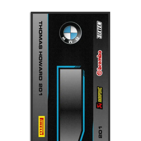 Personalisierte BMW-Matte