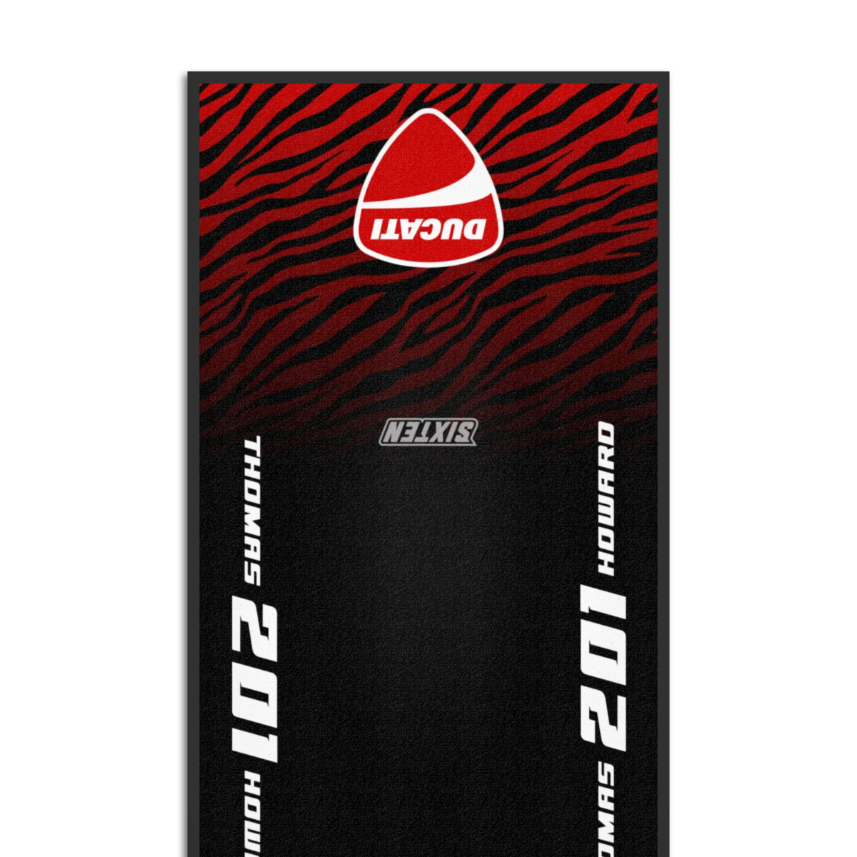Tappeto Personalizzato Ducati