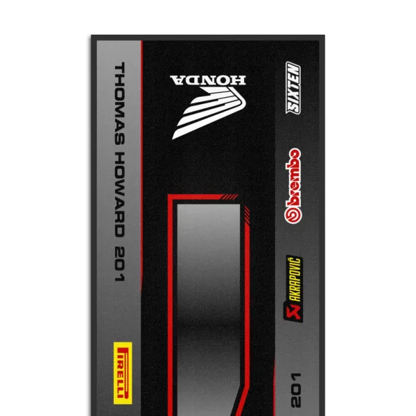 Tapis Personnalisé Honda