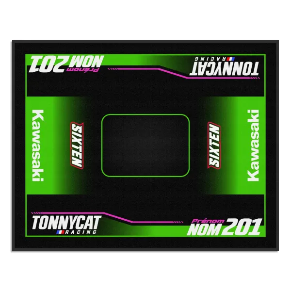 Gepersonaliseerde Kawasaki-mat