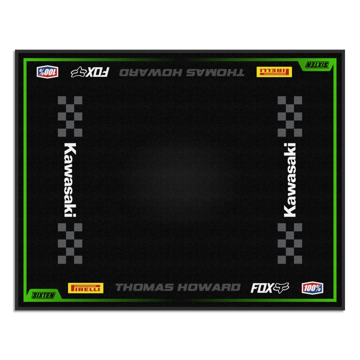 Gepersonaliseerde Kawasaki-mat