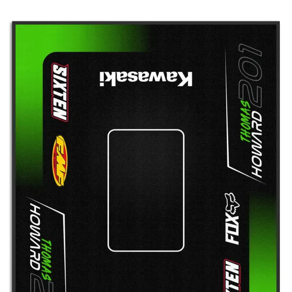 Personalisierte Kawasaki-Matte