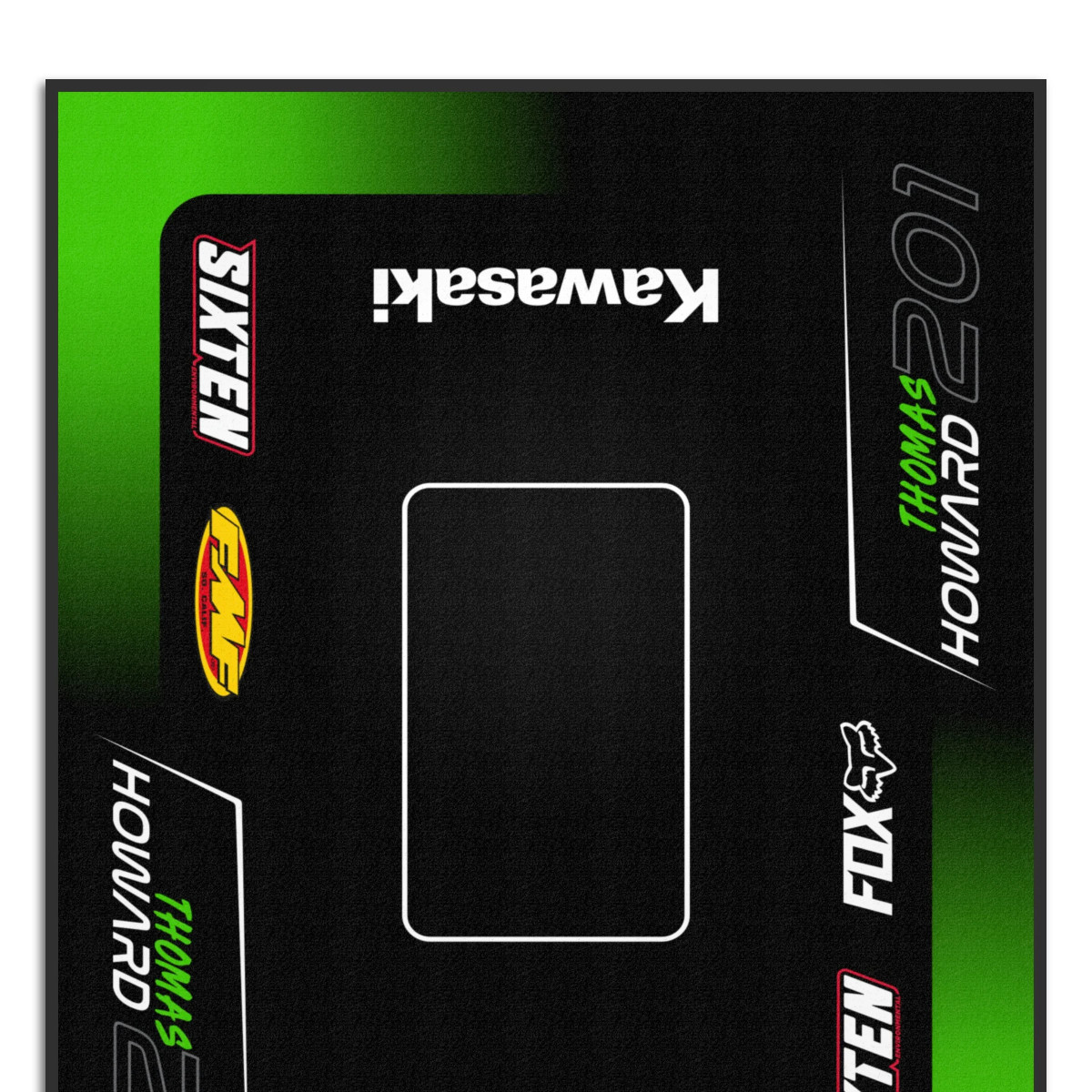 Tapis Personnalisé Kawasaki