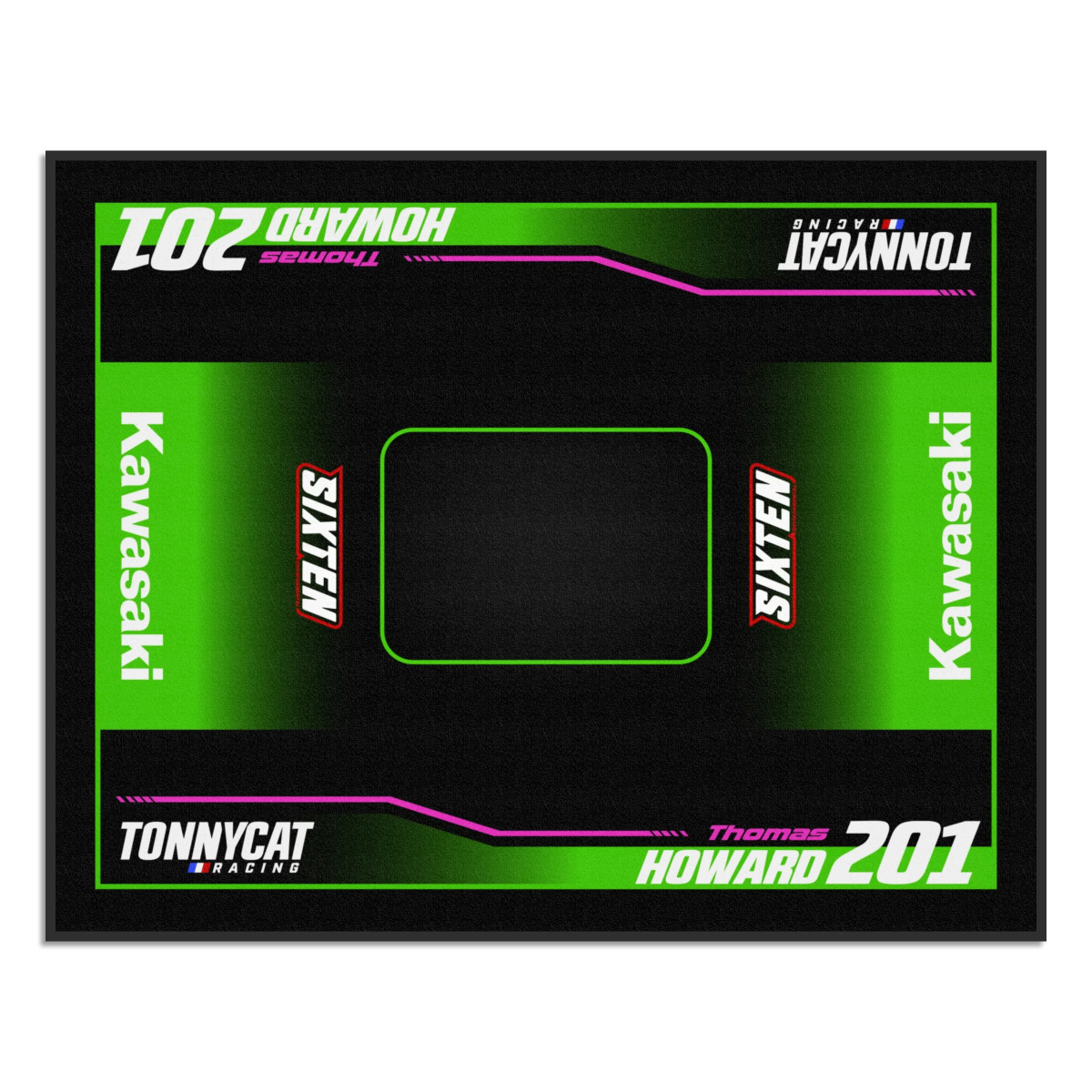 Custom Kawasaki Mat