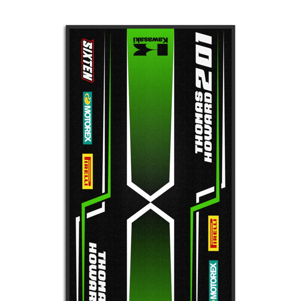 Tappeto Personalizzato Kawasaki