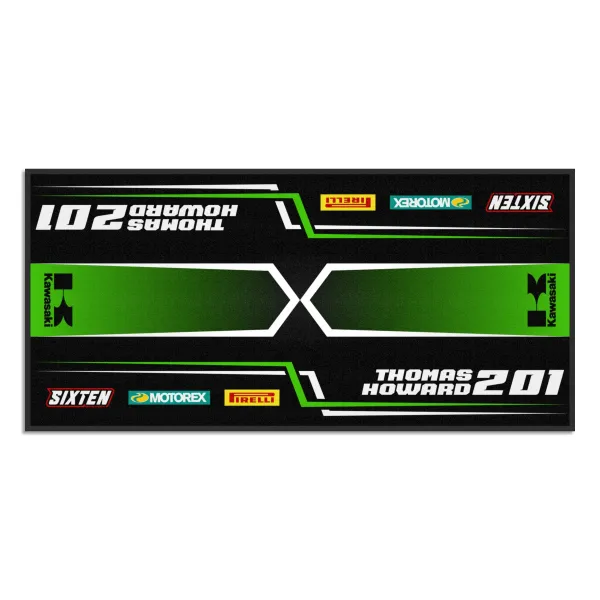 Personalisierte Kawasaki-Matte