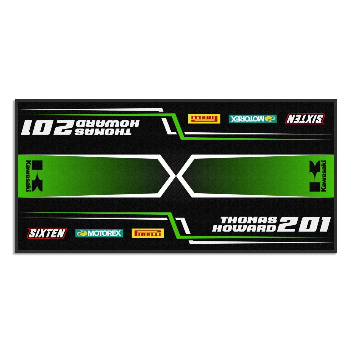 Tappeto Personalizzato Kawasaki