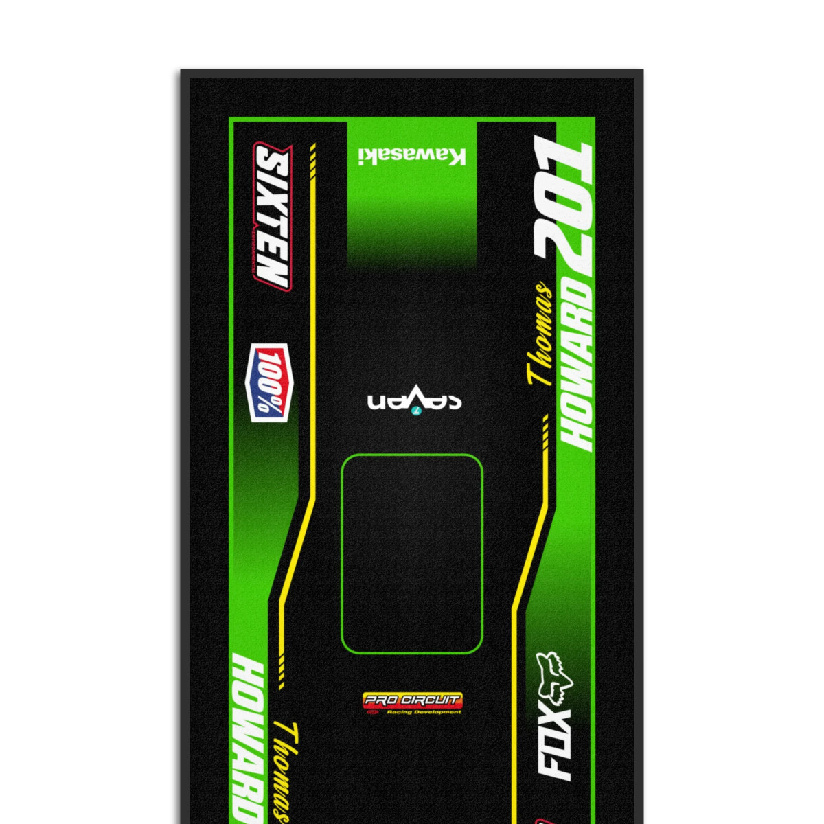 Personalisierte Kawasaki-Matte