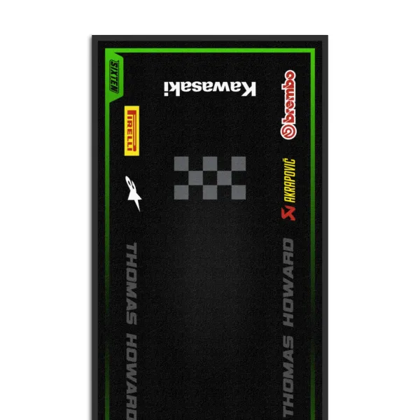 Gepersonaliseerde Kawasaki-mat
