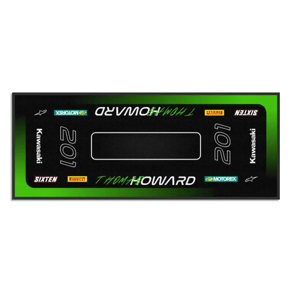 Gepersonaliseerde Kawasaki-mat
