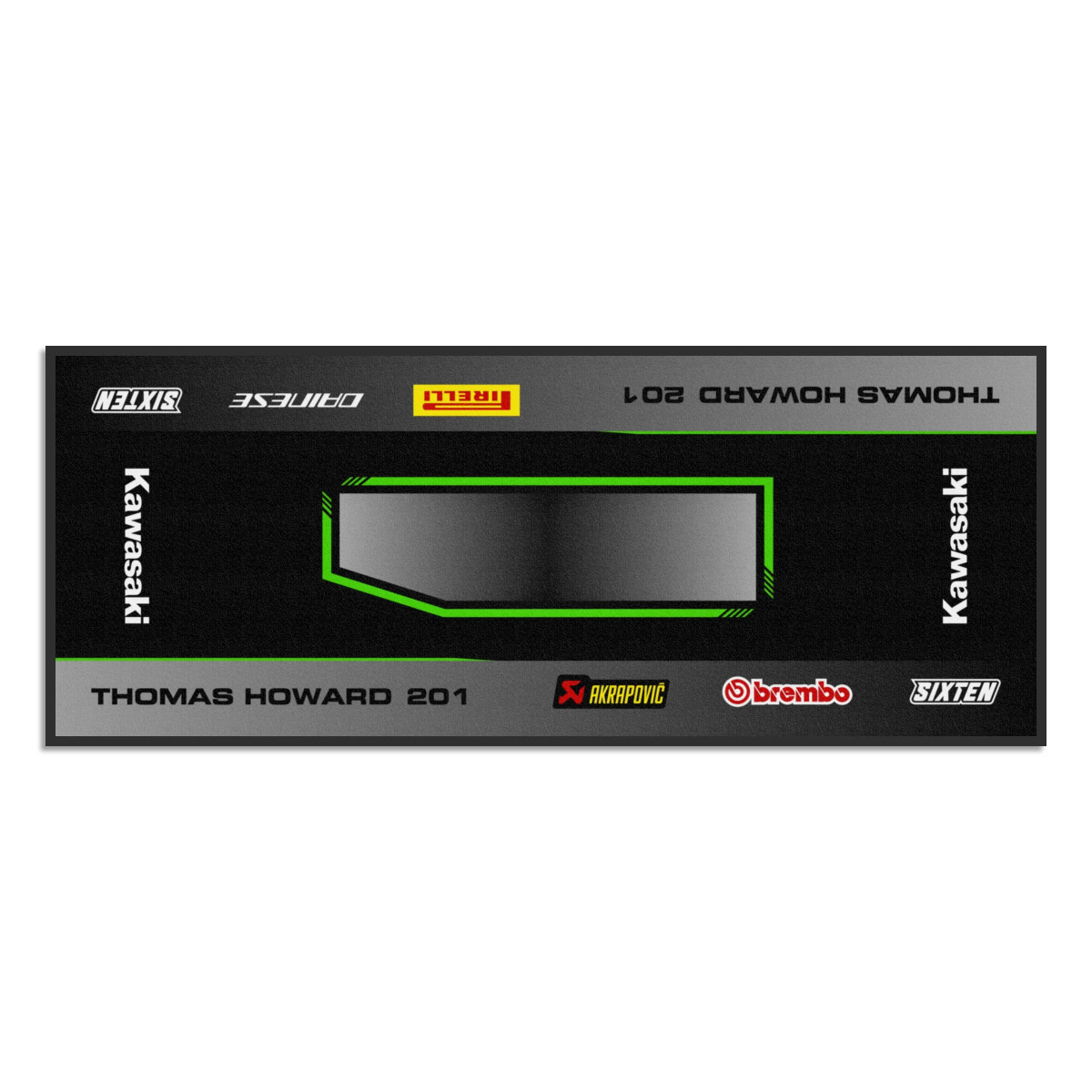 Tapis Personnalisé Kawasaki
