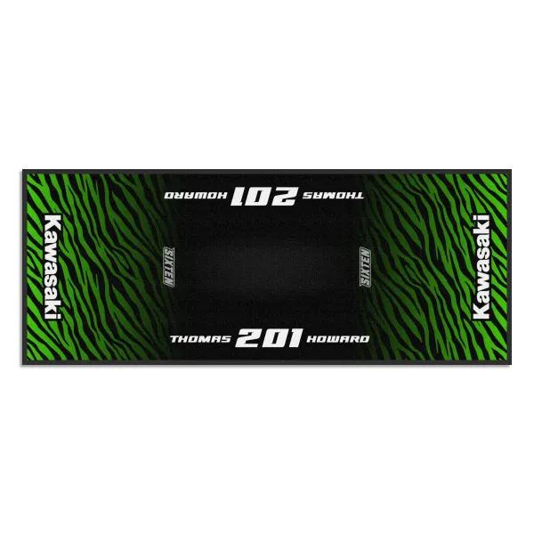 Personalisierte Kawasaki-Matte