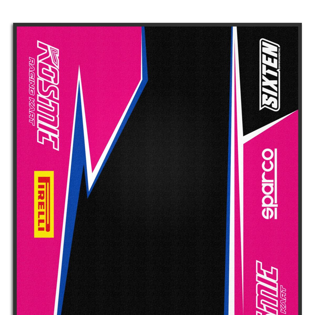 Gepersonaliseerde Kosmic Kart-mat