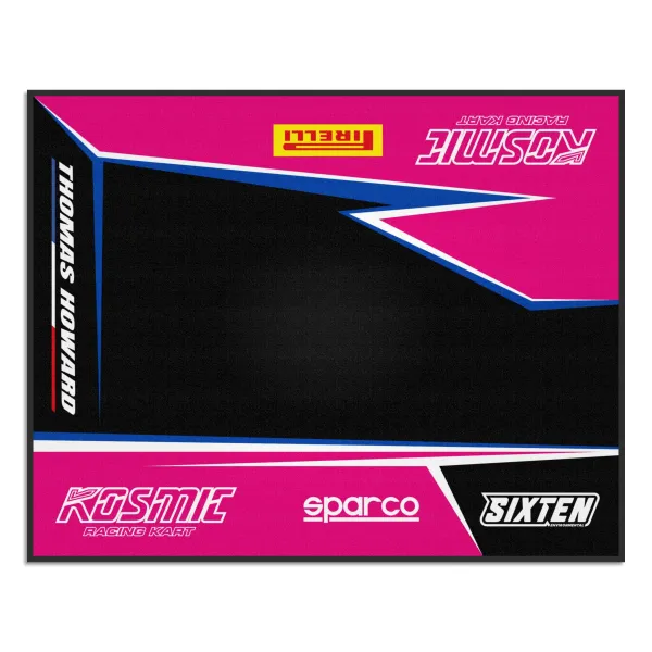 Personalisierte Kosmic Kart-Matte