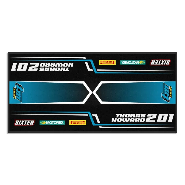 Personalisierte TM Racing-Matte