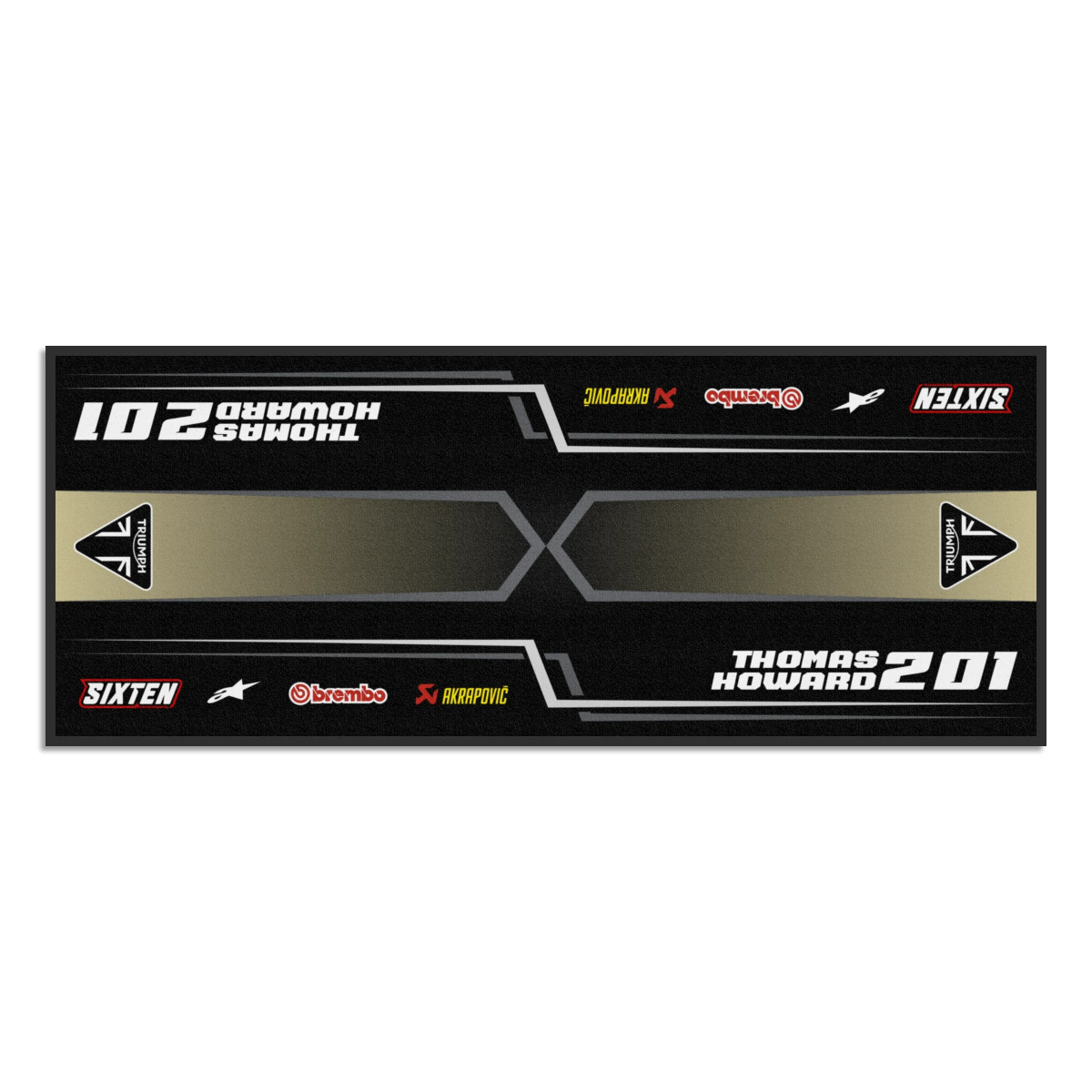 Gepersonaliseerde Triumph-mat