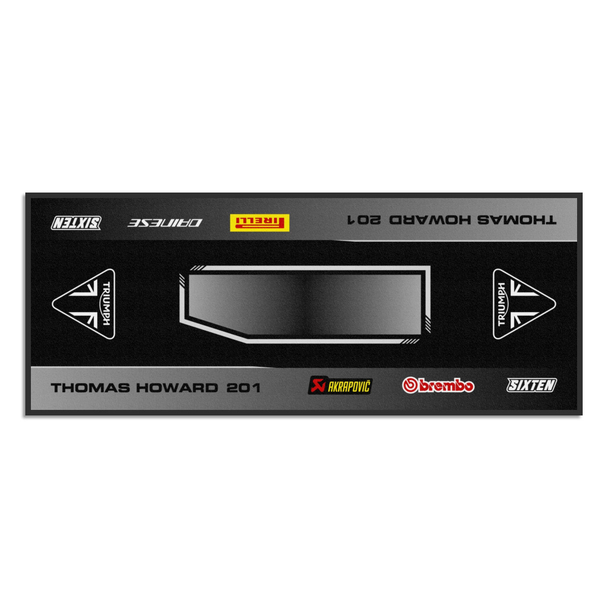 Alfombra Personalizada Triumph