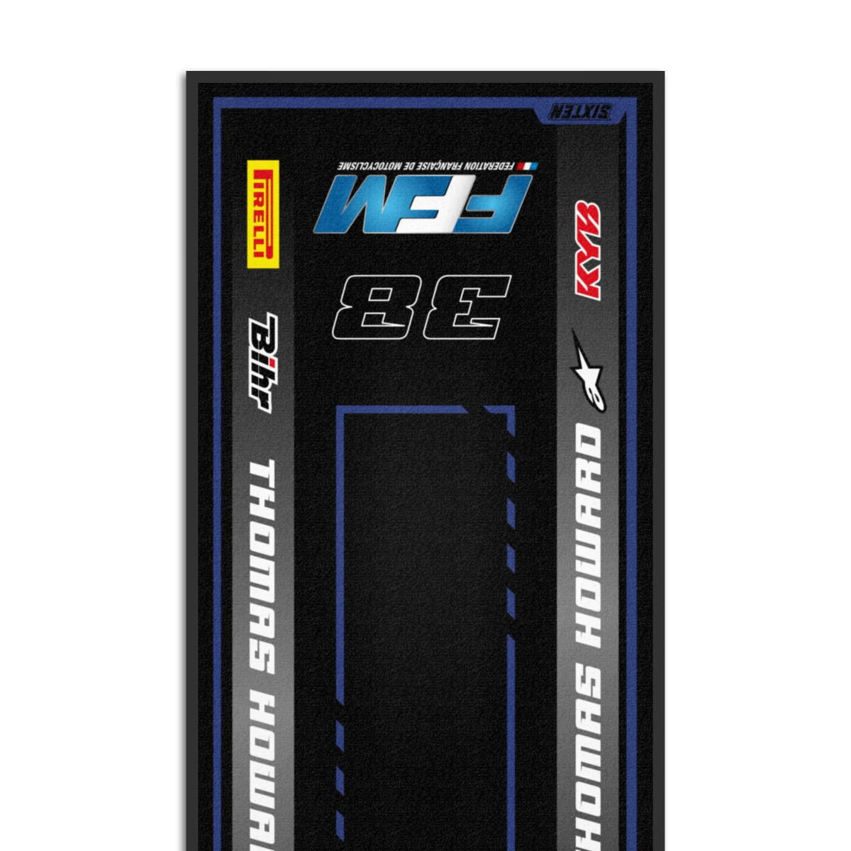 Gepersonaliseerde Yamaha-mat