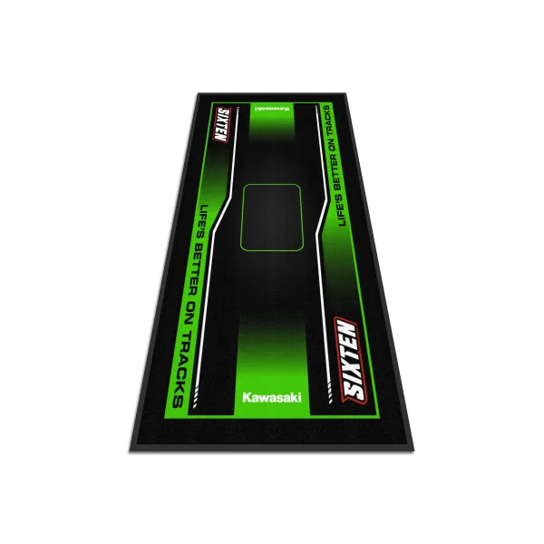 Alfombra Motocross KAWASAKI Marker 95X200