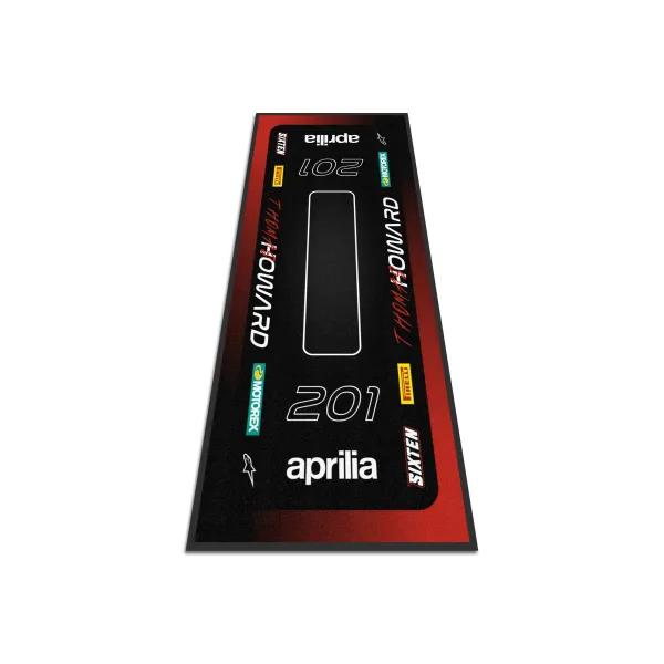 Gepersonaliseerde Aprilia-mat Motor, Quad, Motorsport