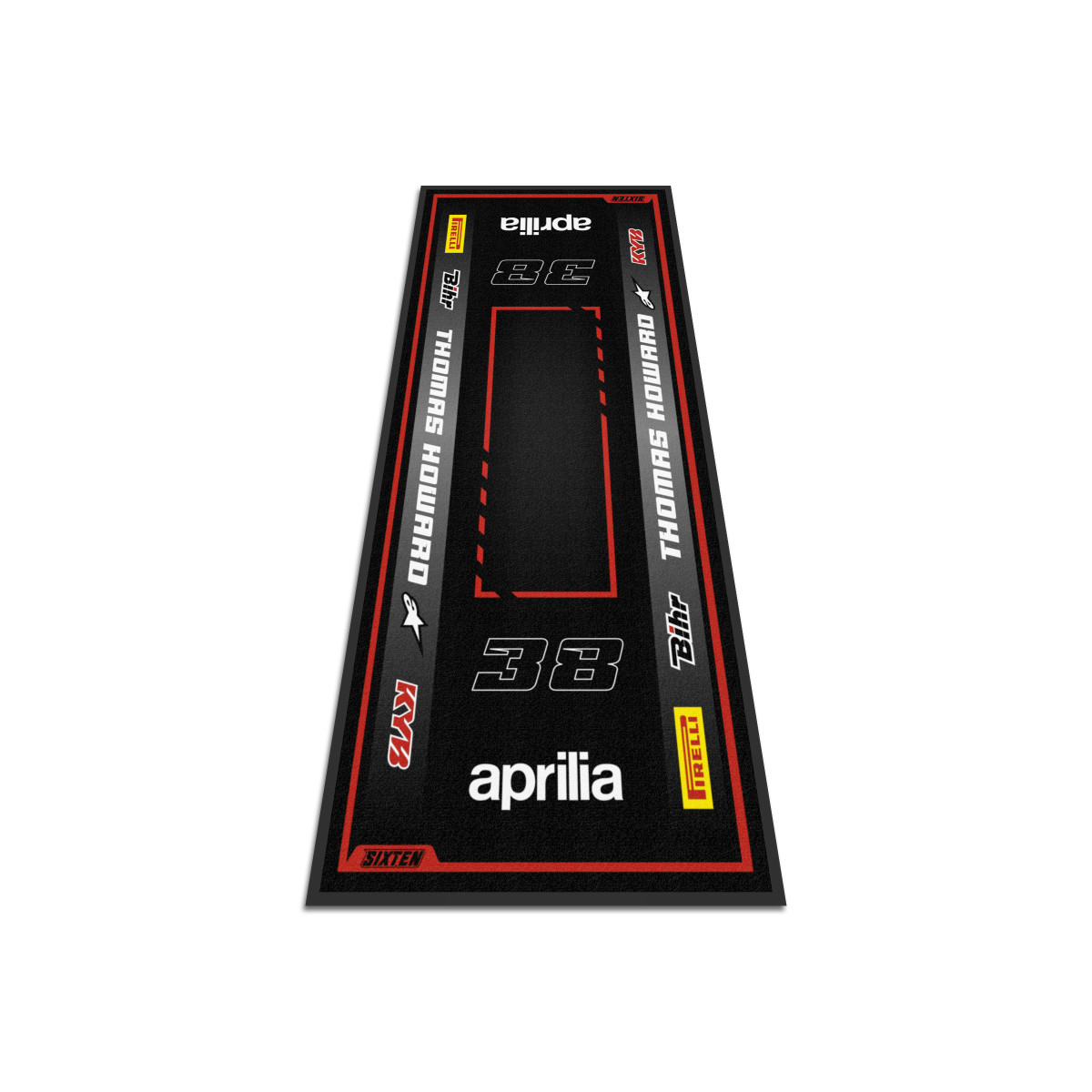 Gepersonaliseerde Aprilia-mat Motor, Quad, Motorsport