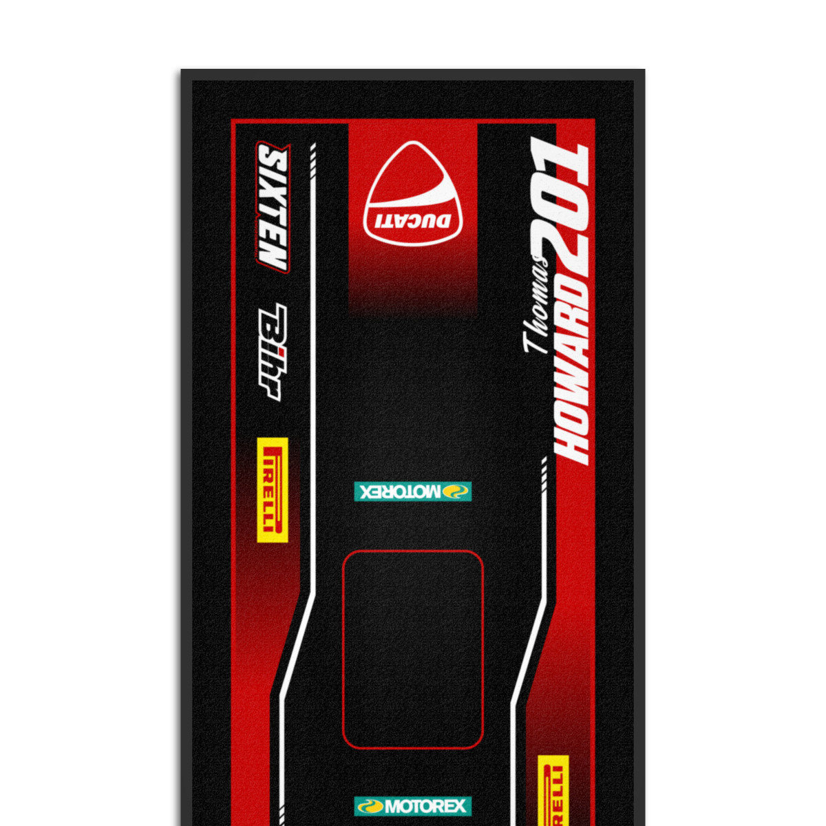 Alfombra Personalizada Ducati Moto, Quad, Motorsport