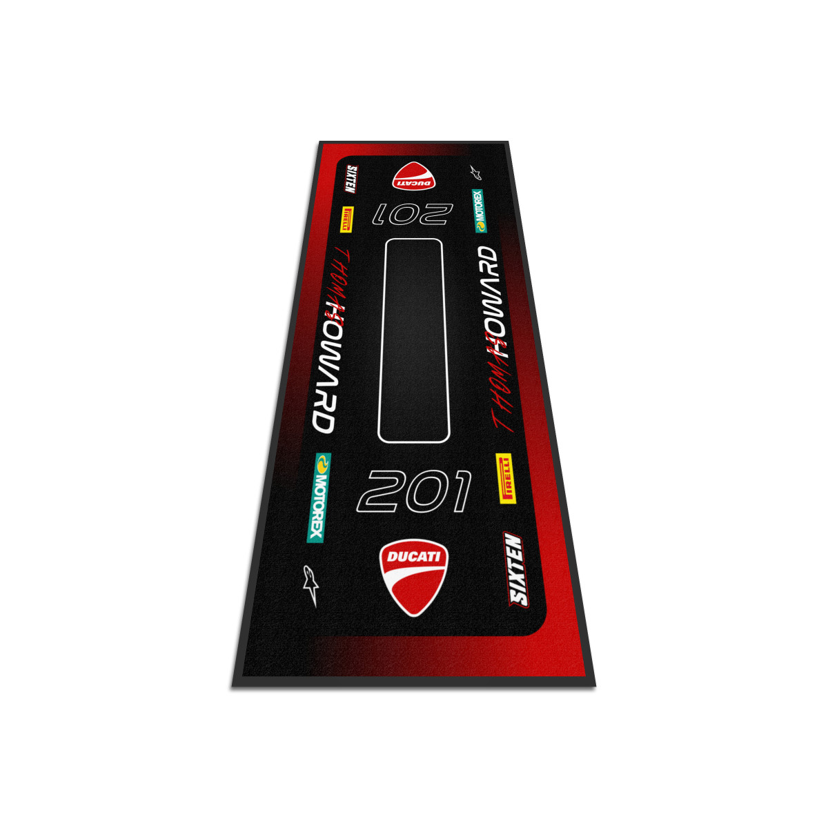 Personalisierte Ducati-Matte Motorrad, Quad, Motorsport