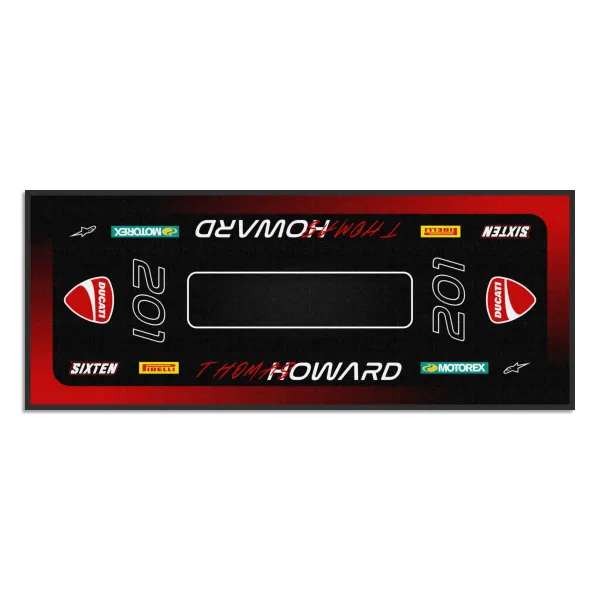 Tapis Personnalisé Ducati Moto, Quad, Motorsport