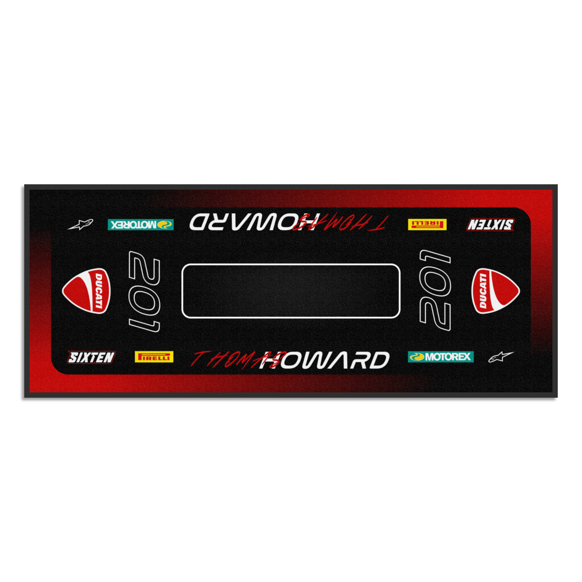 Tappeto Personalizzato Ducati Moto, Quad, Motorsport