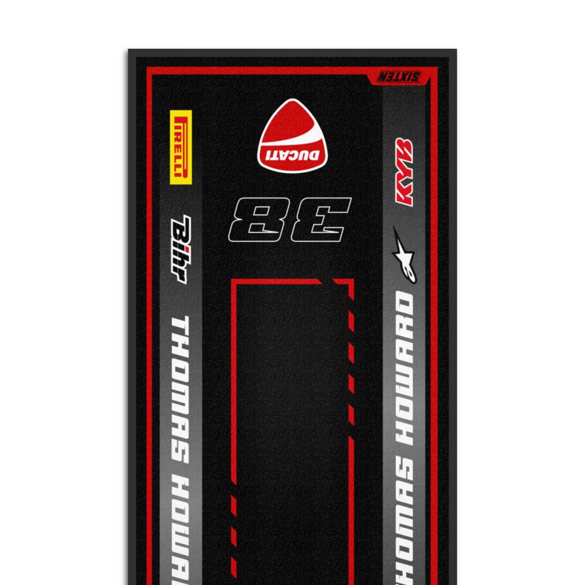 Alfombra Personalizada Ducati Moto, Quad, Motorsport