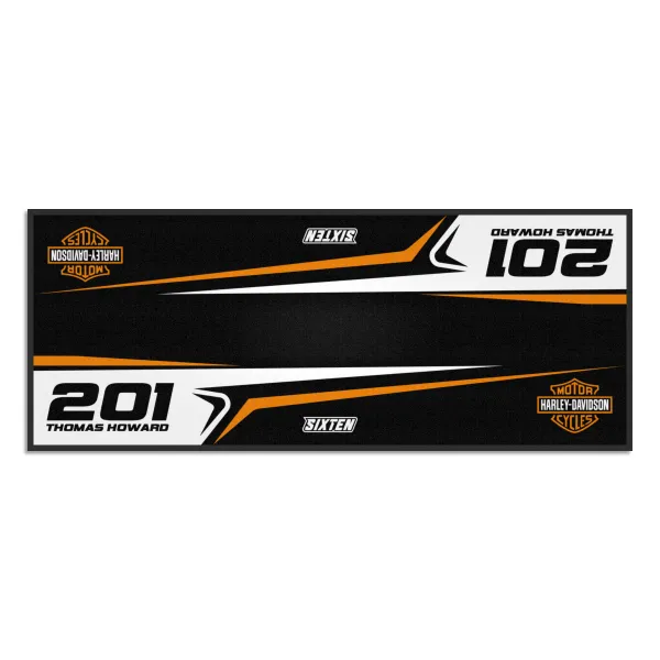 Tappeto Personalizzato Harley Moto, Quad, Motorsport