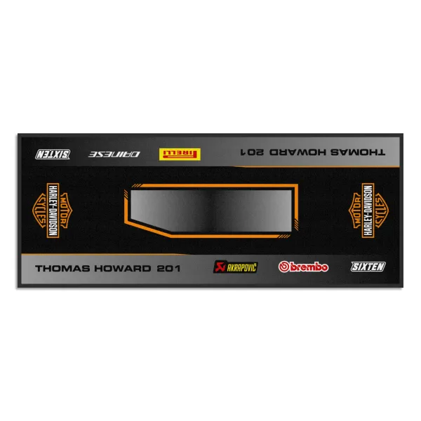 Gepersonaliseerde Harley-mat Motor, Quad, Motorsport