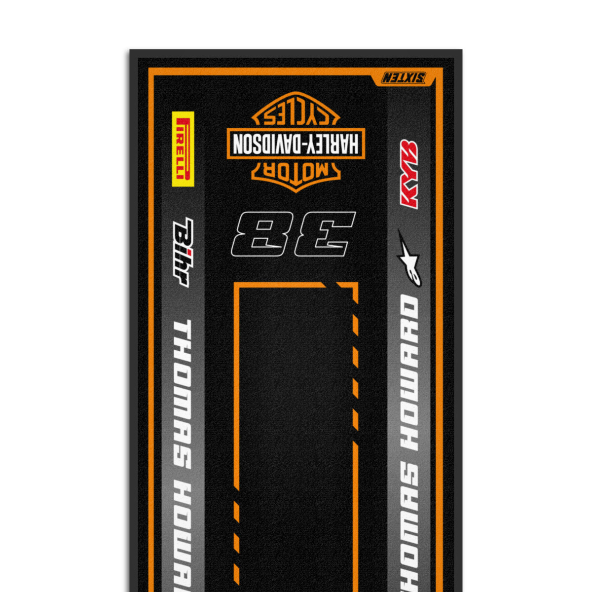Tapis Personnalisé Harley Moto, Quad, Motorsport
