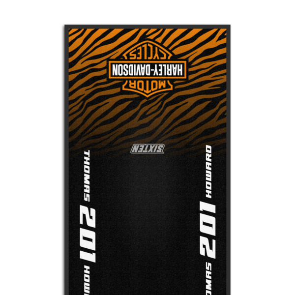 Custom Harley-Davidson Mat - 95x240 - Wild