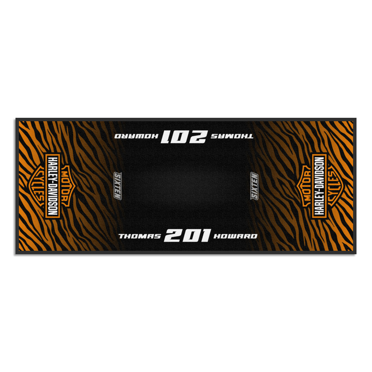 Tappeto Personalizzato Harley Moto, Quad, Motorsport