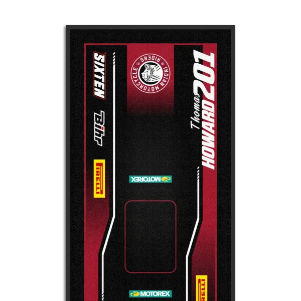 Alfombra Personalizada Indian Moto, Quad, Motorsport