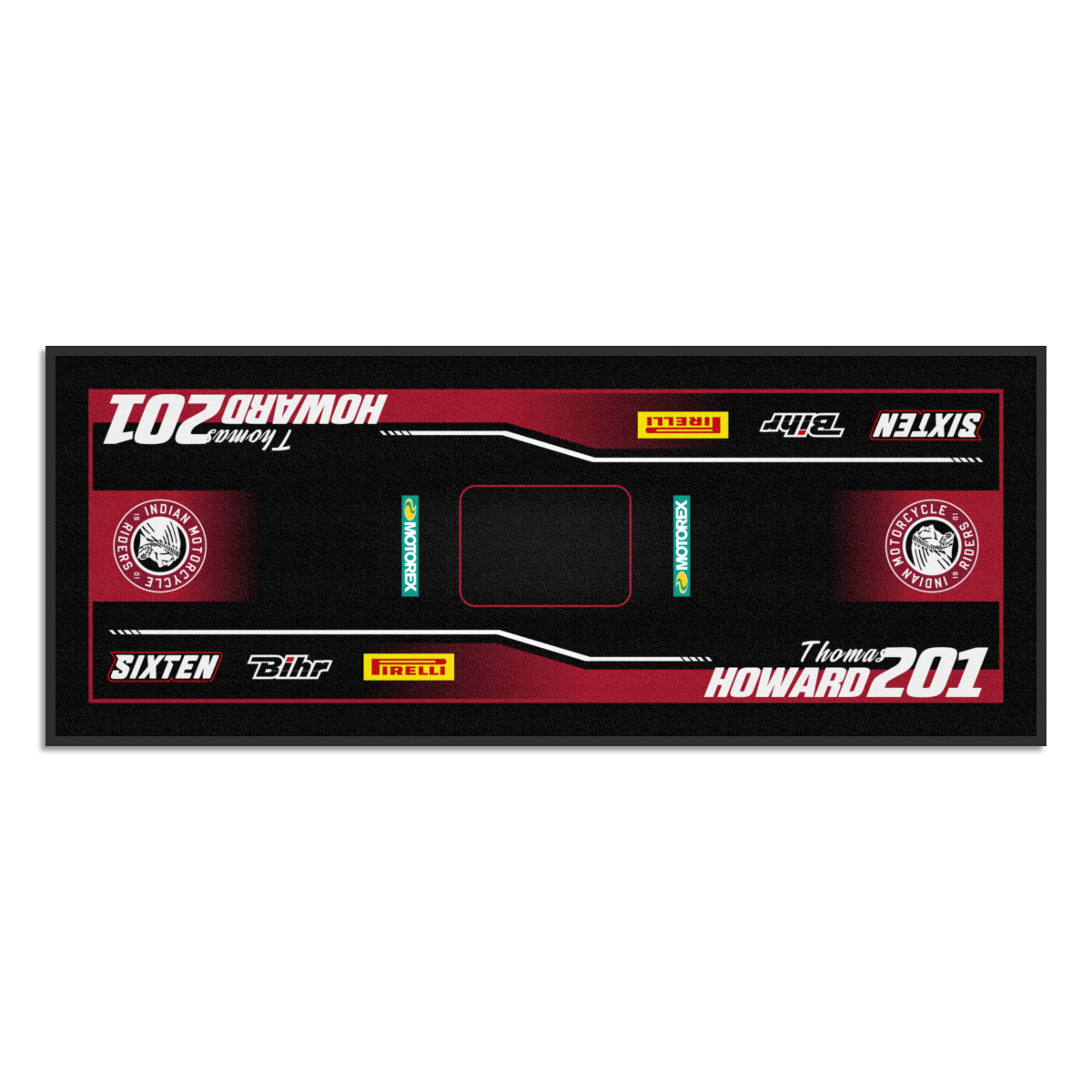 Alfombra Personalizada Indian Moto, Quad, Motorsport