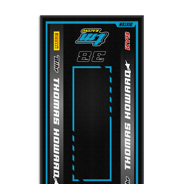 Tapis Personnalisé TM Racing - 95x200 - Stripe