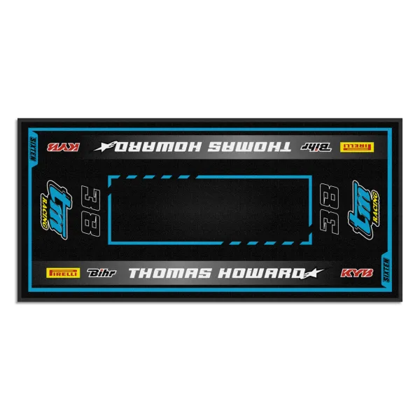 Gepersonaliseerde TM Racing-mat Motocross