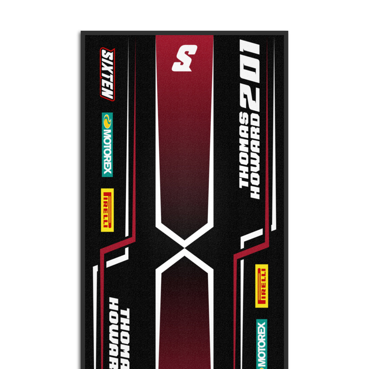 Gepersonaliseerde Gas Gas-mat Motor, Quad, Motorsport