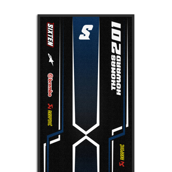 Tapis Personnalisé aux Couleurs de votre Husqvarna - 95x240 - Fusion