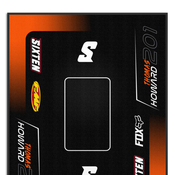 Tapis Personnalisé aux Couleurs de votre KTM - 150x190 - Shadow