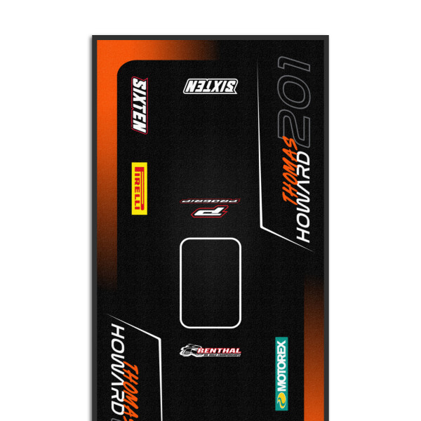 Personalisierte Matte in KTM Farben - 95x200 - Shadow
