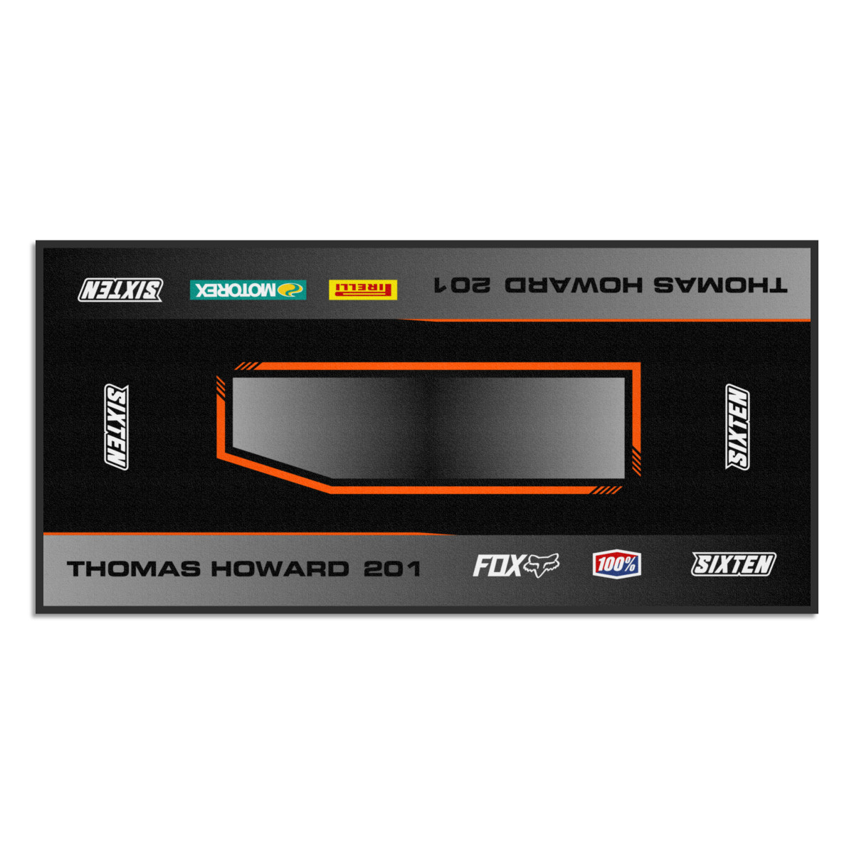 Personalisierte KTM-Matte Motorrad, Quad, Motorsport