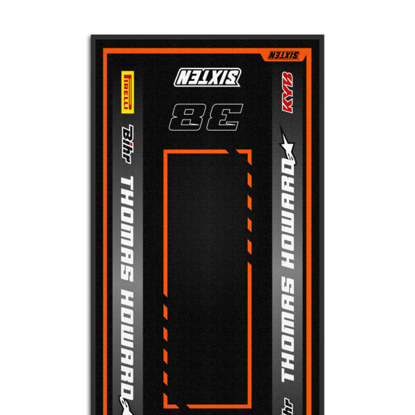 Gepersonaliseerde Mat in KTM Kleuren - 95x200 - Stripe