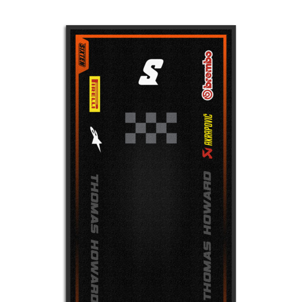 Gepersonaliseerde Mat in KTM Kleuren - 95x240 - Racer