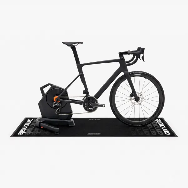 Rollentrainer Matte Fahrrad Cannondale Double 65x180cm