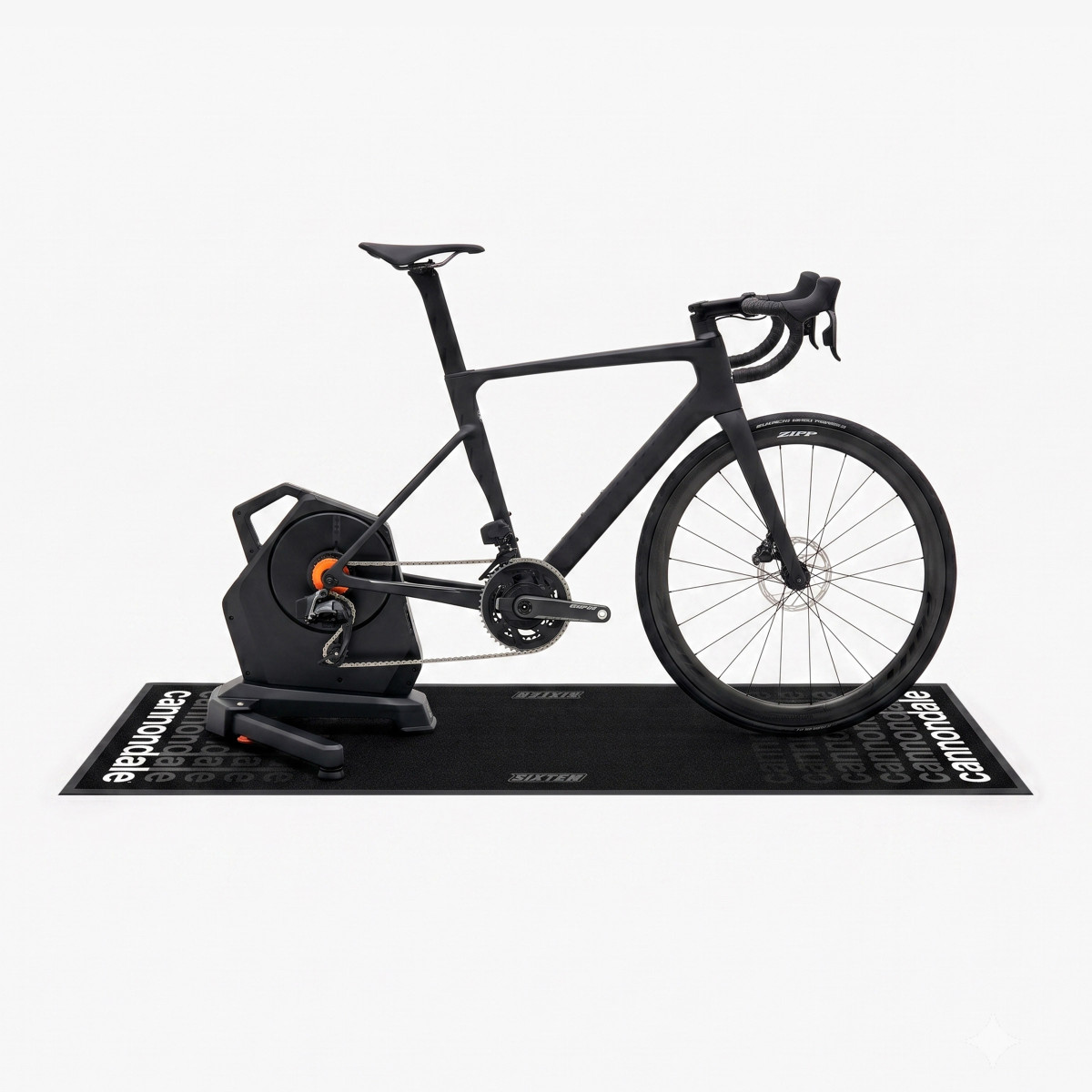 Fietstrainer mat fiets Cannondale Double 65x180
